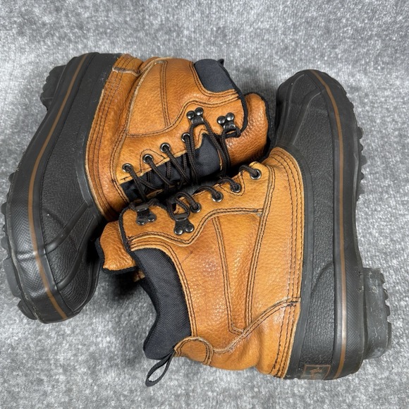 Fin &‎ Feather Boots Men\'s 10EEE Brown Duck Lace Up Thinsulate main image 6